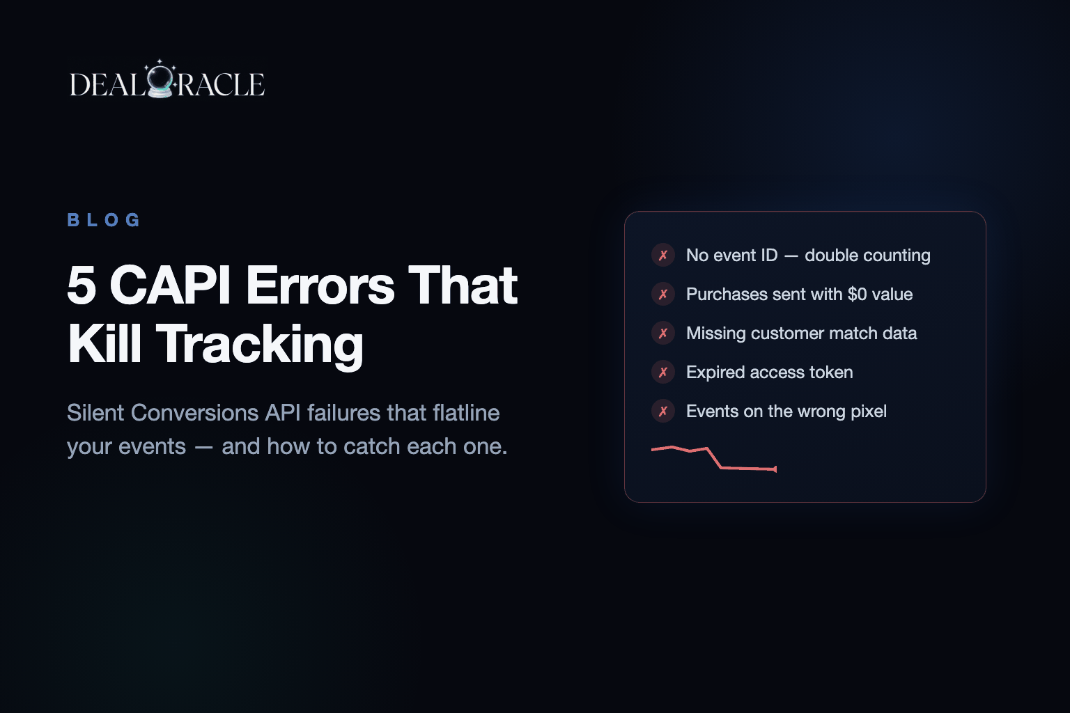 5 Facebook Conversions API Errors That Silently Kill Your Tracking