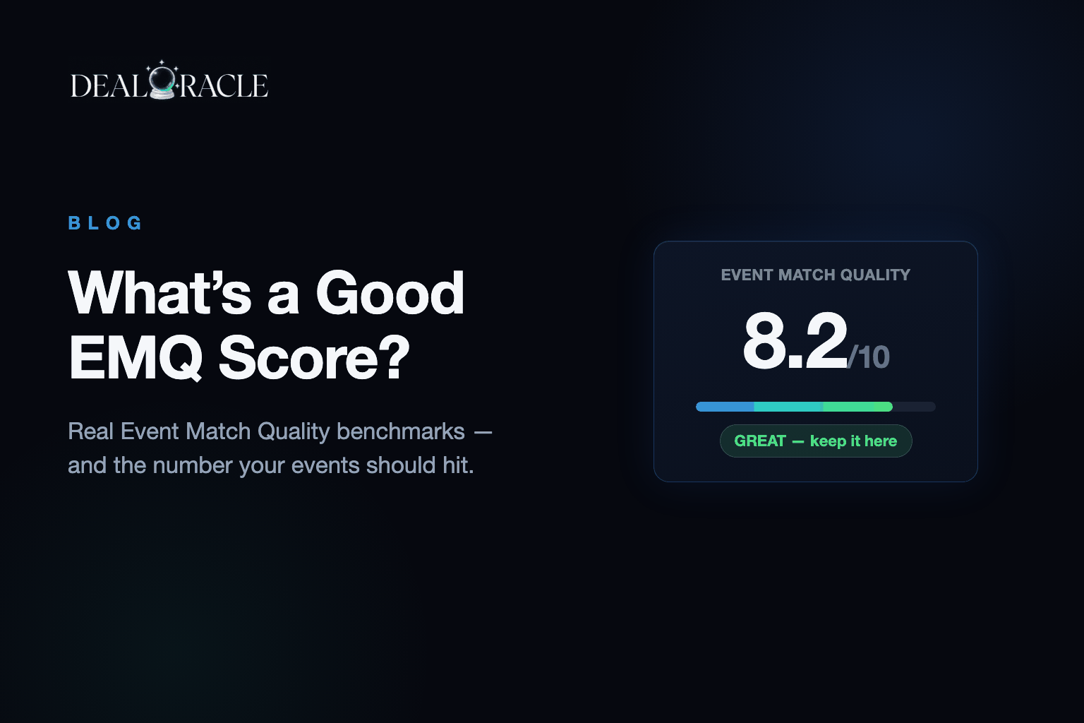 What a Good Event Match Quality Score Actually Looks Like