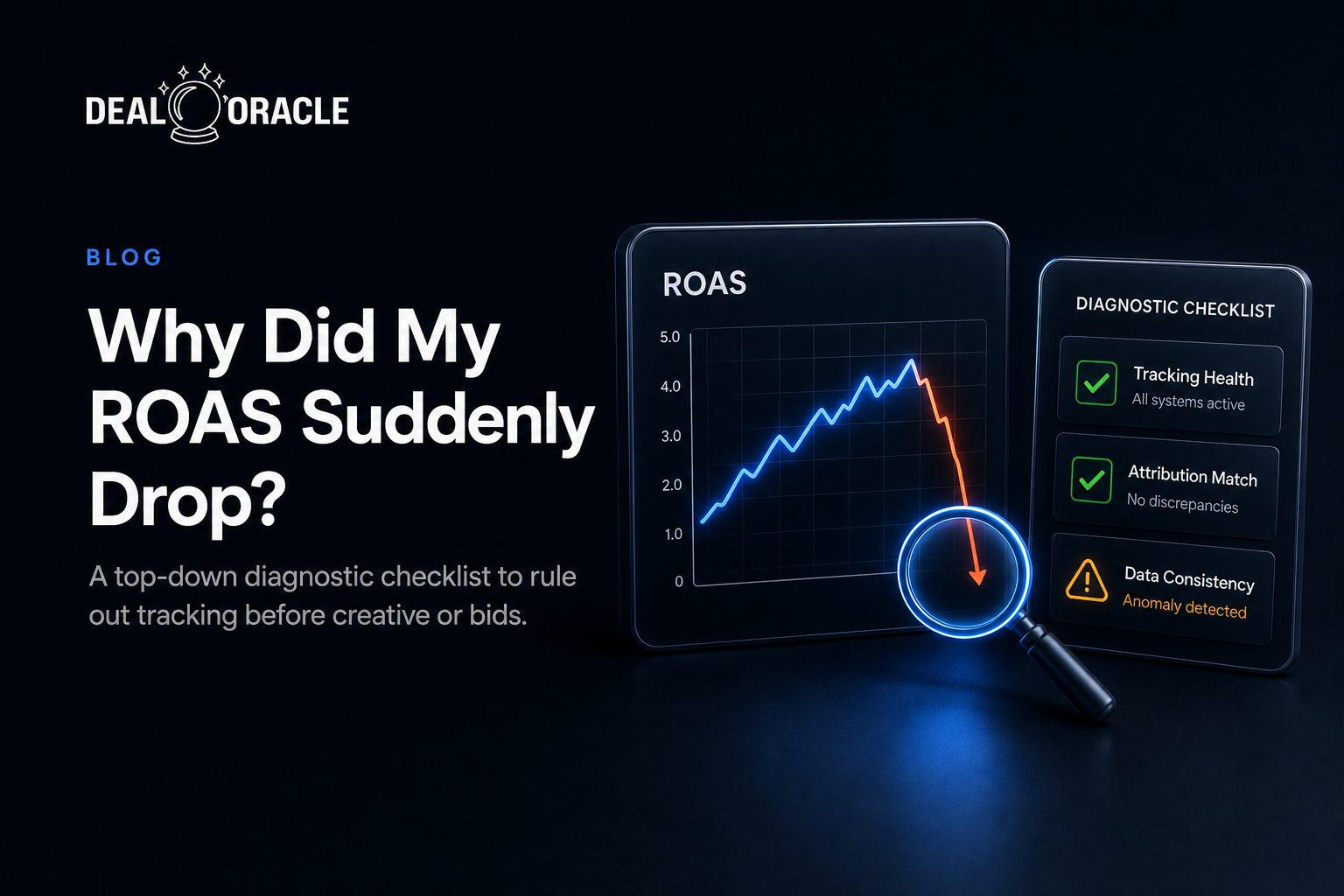 Why Did My ROAS Suddenly Drop? A Diagnostic Checklist for Advertisers